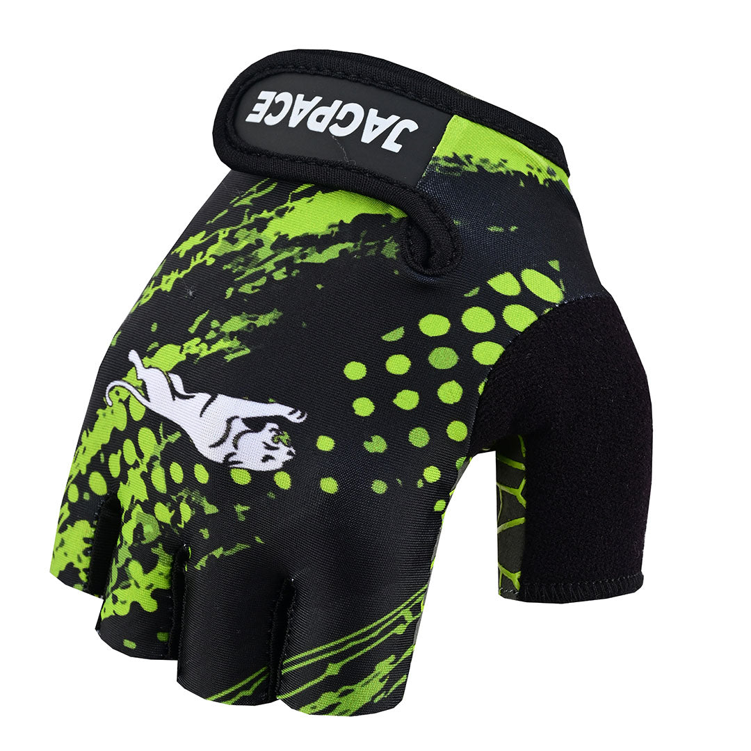 Workout Gloves Foam Padded Non Slip Half Finger Gym & Cycling Gloves
