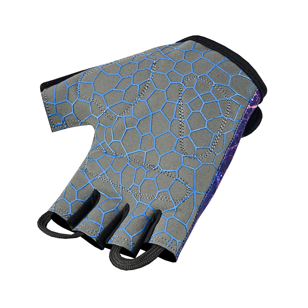 Half Finger Workout Gloves Foam-Padded Non Slip Gym & Cycling Gloves