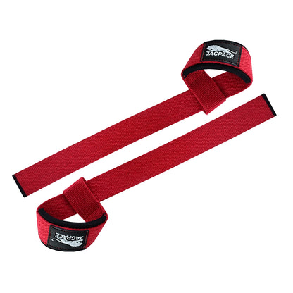 Padded Cotton Wrist Straps Grip Support for Weightlifting & Deadlifts