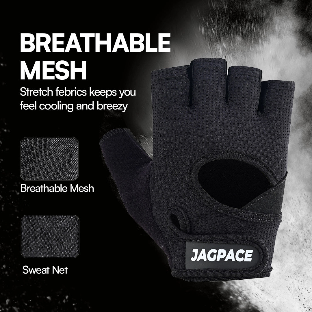 Fitness Gloves Breathable Half Finger Non Slip Gym & Training Gloves