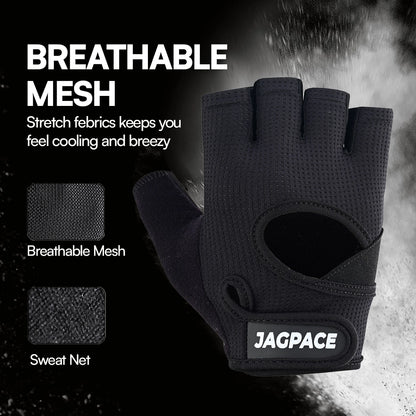 Fitness Gloves Breathable Half Finger Non Slip Gym & Training Gloves