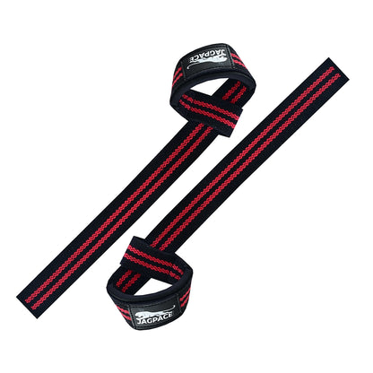Padded Cotton Wrist Straps Grip Support for Weightlifting & Deadlifts