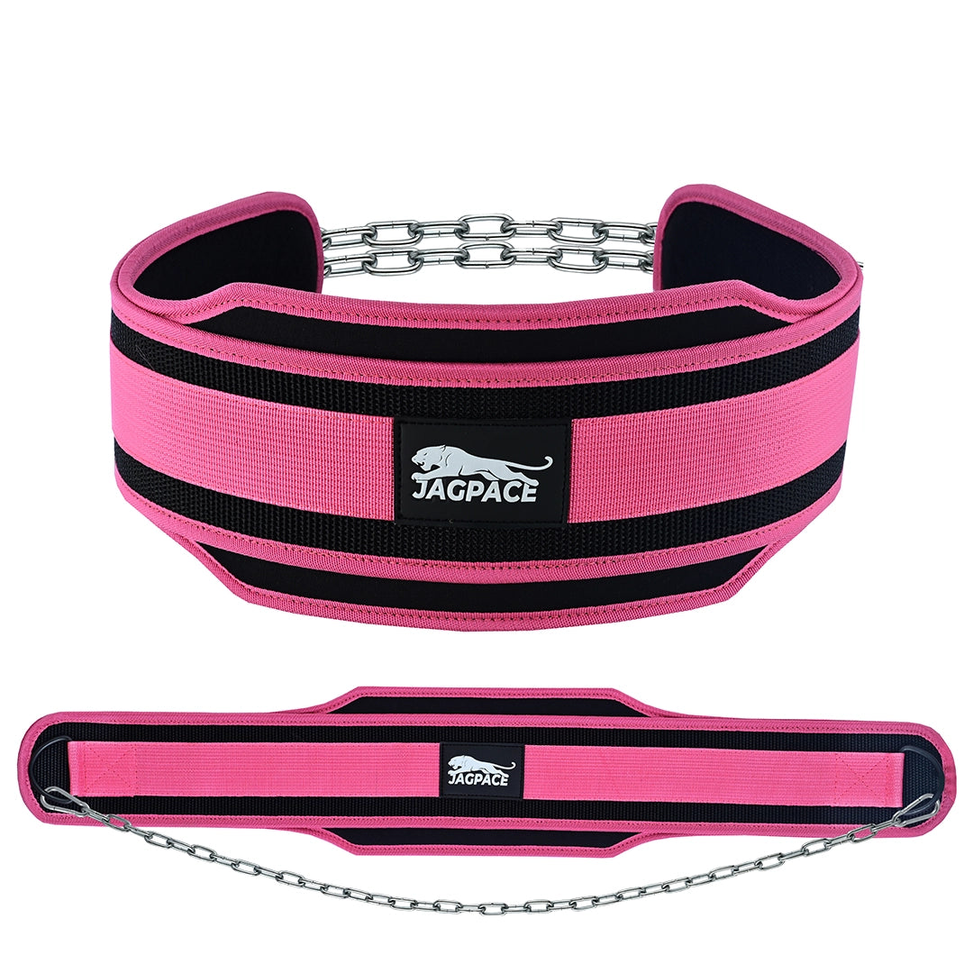 Weighted Dip Belt with Steel Chain Pull Up & Dip Training Belt