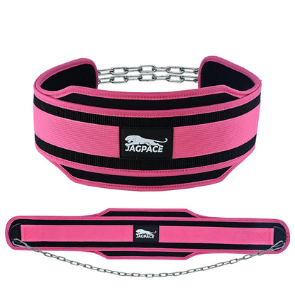 Weighted Dip Belt with Steel Chain Pull Up & Dip Training Belt