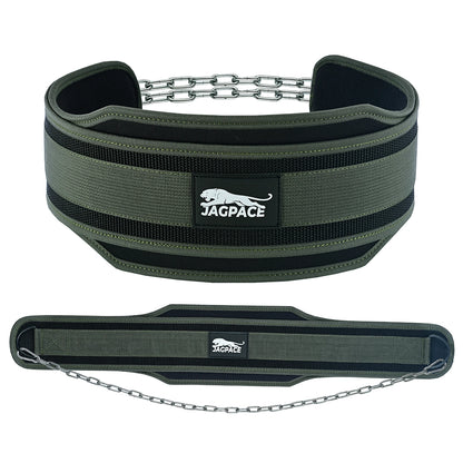 Weighted Dip Belt with Steel Chain Pull Up & Dip Training Belt