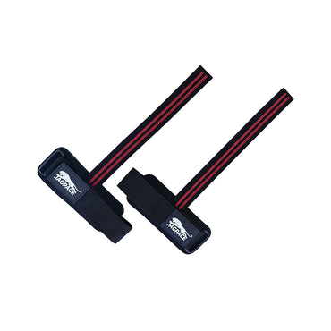 Heavy-Duty Wrist Straps Padded Powerlifting Grip for Maximum Strength