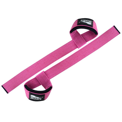 Padded Cotton Wrist Straps Grip Support for Weightlifting & Deadlifts