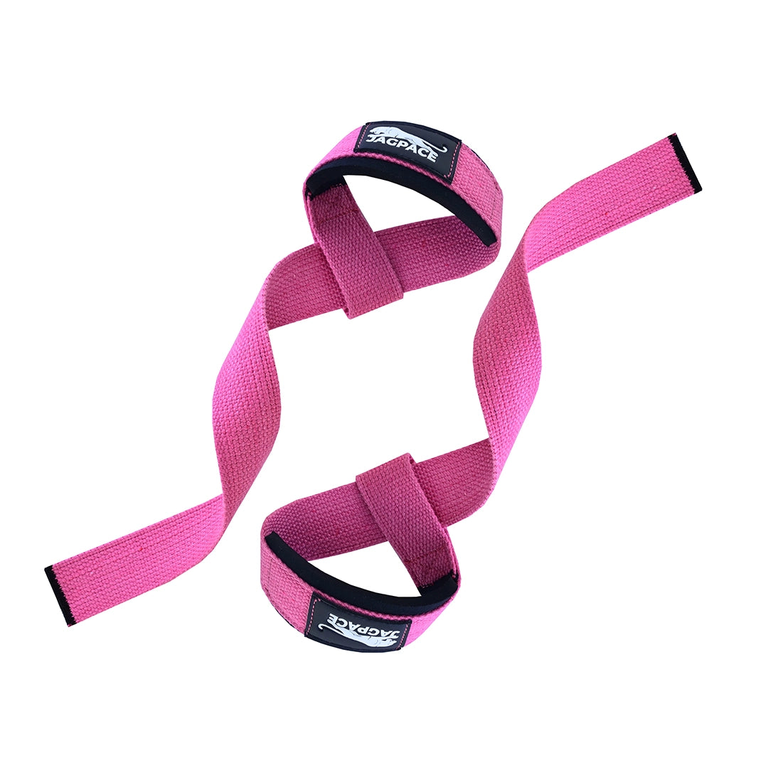 Padded Cotton Wrist Straps Grip Support for Weightlifting & Deadlifts