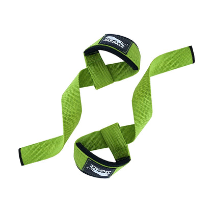 Padded Cotton Wrist Straps Grip Support for Weightlifting & Deadlifts