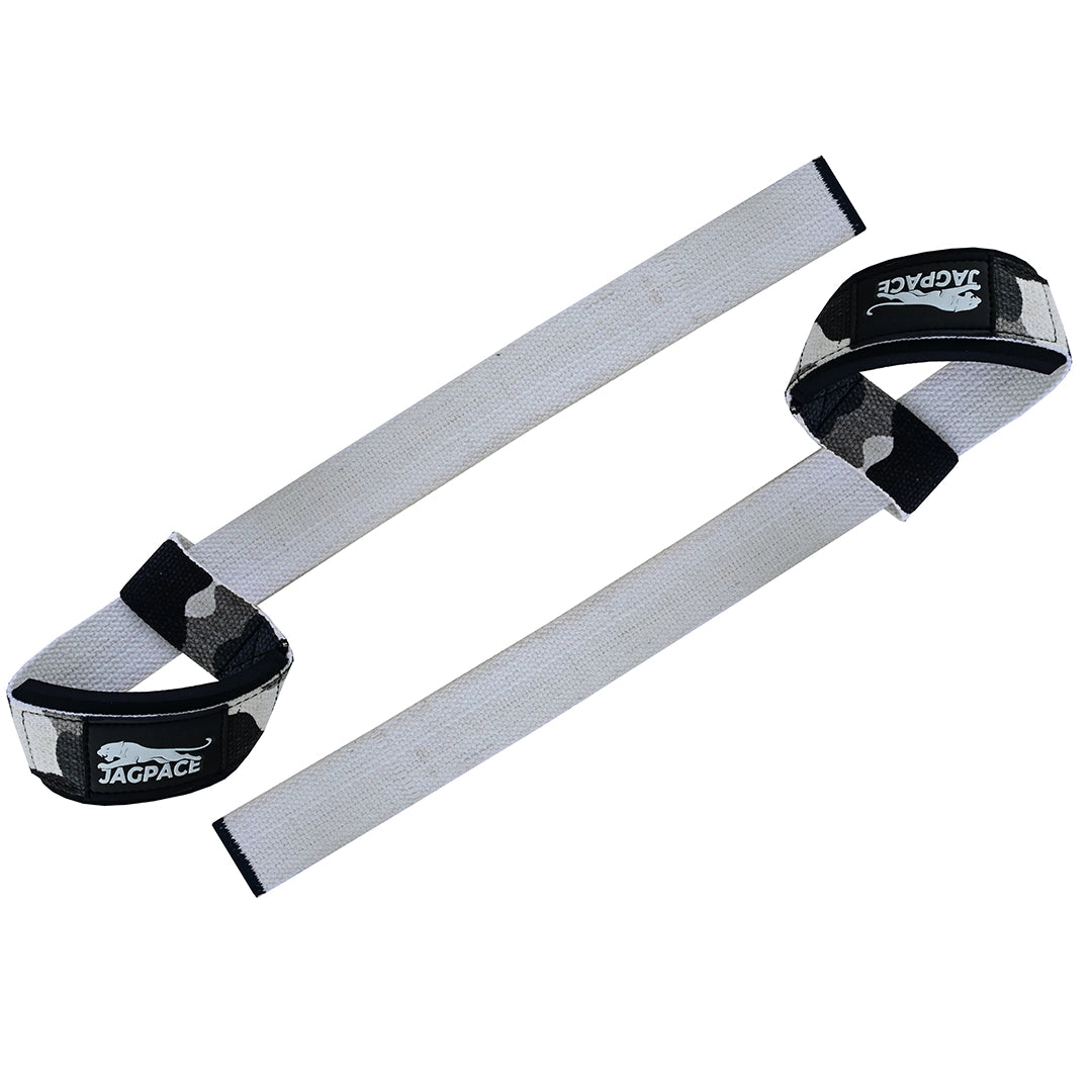 Padded Cotton Wrist Straps Grip Support for Weightlifting & Deadlifts