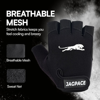 Gym & Workout Gloves Breathable Padded Anti Slip Palm for Weightlifting & CrossFit