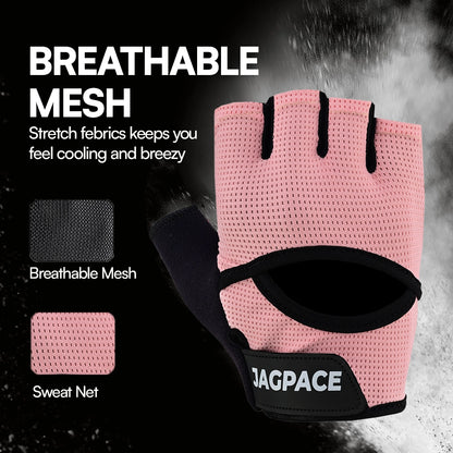 Weight Lifting Gloves Breathable Non Slip Silicone Padded Palm Gym Gloves for Men & Women