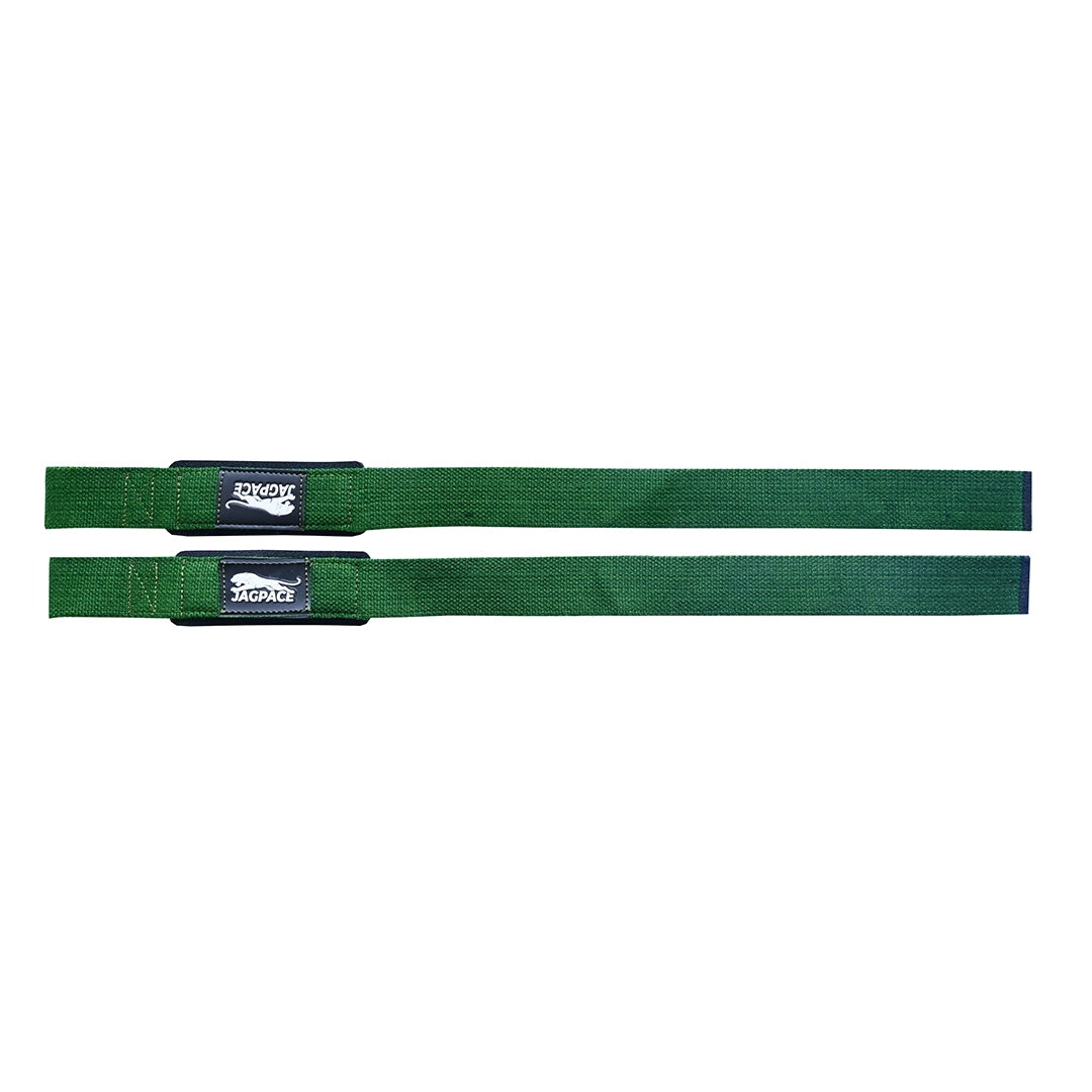 Padded Cotton Wrist Straps Grip Support for Weightlifting & Deadlifts