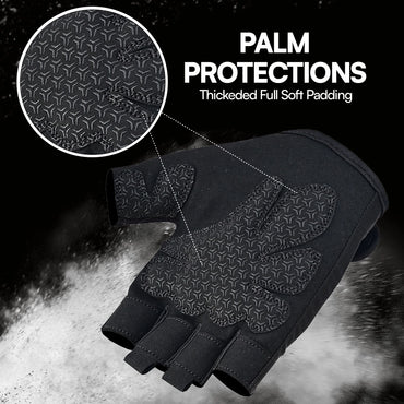 Gym Workout Gloves Breathable Non Slip Silicone Grip Weightlifting Gloves