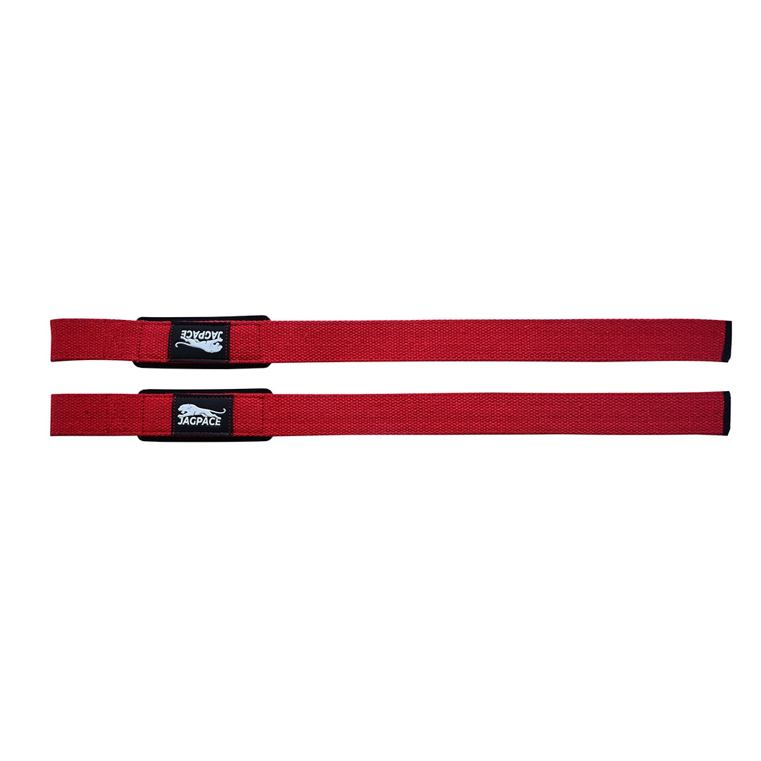 Padded Cotton Wrist Straps Grip Support for Weightlifting & Deadlifts