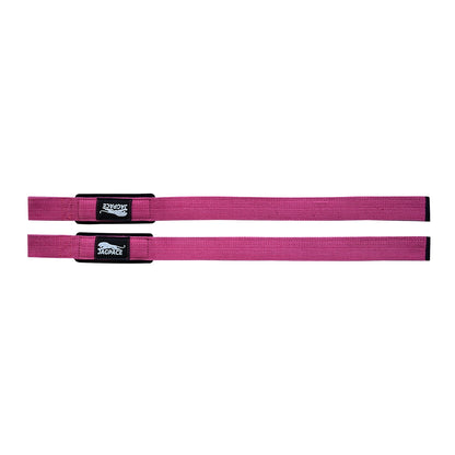 Padded Cotton Wrist Straps Grip Support for Weightlifting & Deadlifts