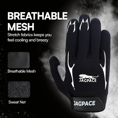 Full Finger Cycling Gloves Padded, Anti Slip & Breathable for MTB, Road & Gym