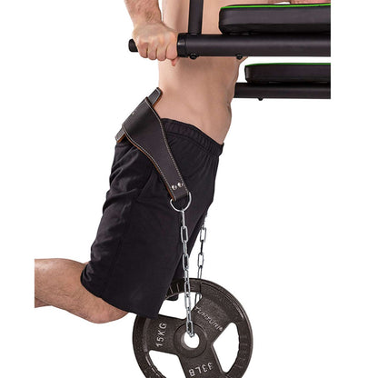 Weighted Dip Belt with Steel Chain Pull Up & Dip Training Belt