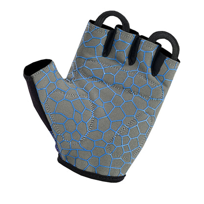 Half Finger Workout Gloves Foam-Padded Non Slip Gym & Cycling Gloves