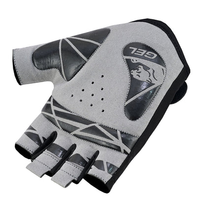 Gel Padded Half Finger Gloves Non Slip Breathable Gym & Cycling Gloves