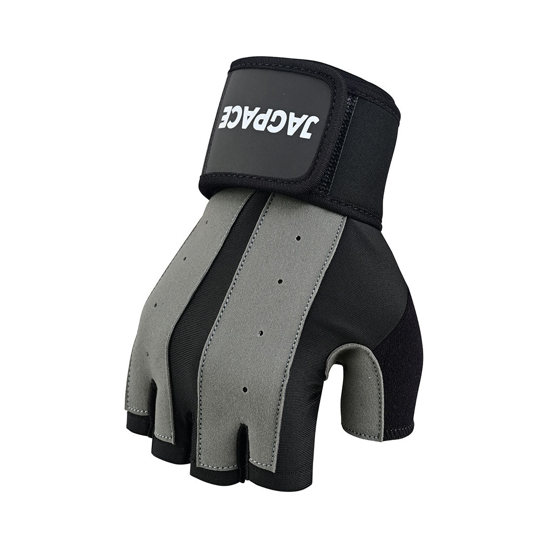 Gym & Weightlifting Gloves Half Finger Padded Non Slip Gloves with Wrist Support