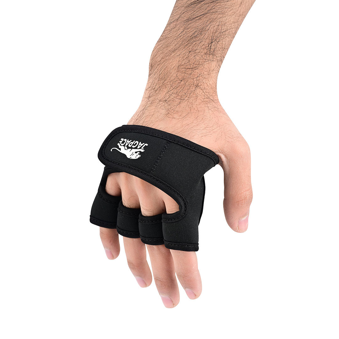Fitness Grip Pads Anti Slip Gloves for Weightlifting & Gym Training