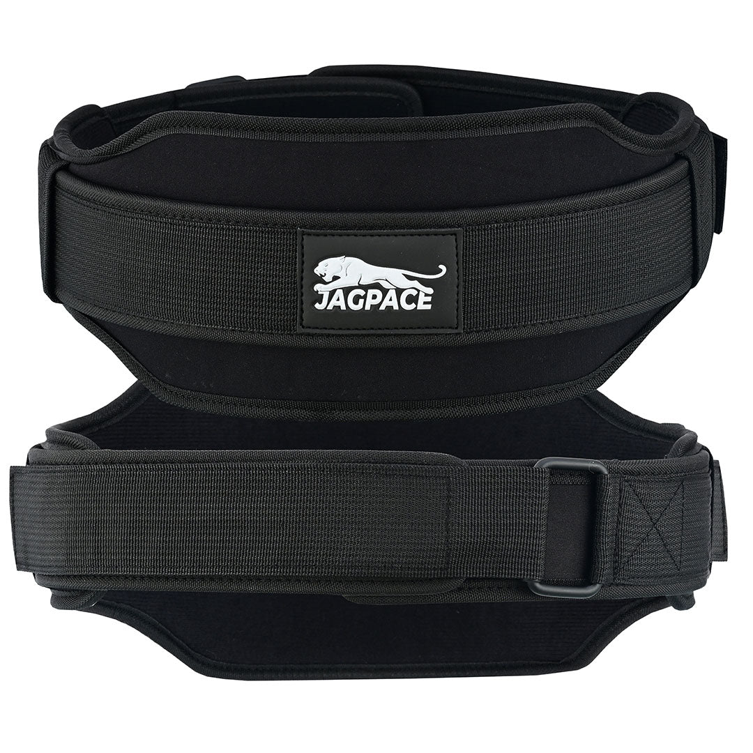 Double Strength Neoprene Weightlifting Belt Back Support for Squats & Deadlifts