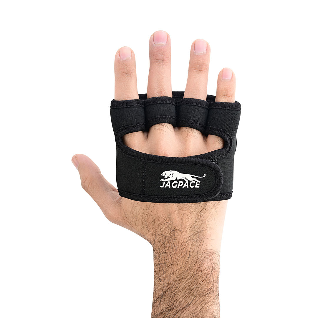 Fitness Grip Pads Anti Slip Gloves for Weightlifting & Gym Training