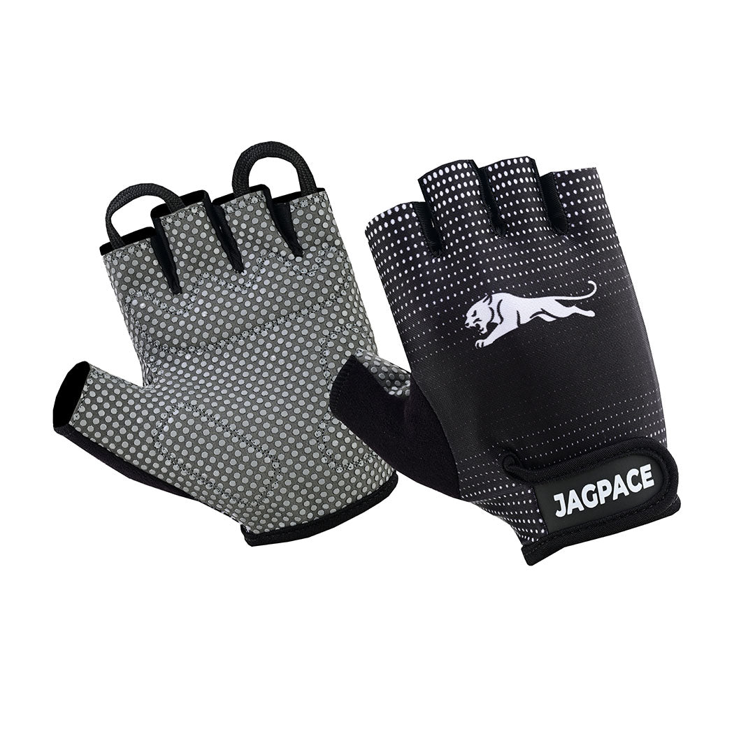 Half Finger Gym Gloves Foam Padded Anti Slip Grip for Weightlifting Fitness & Cycling