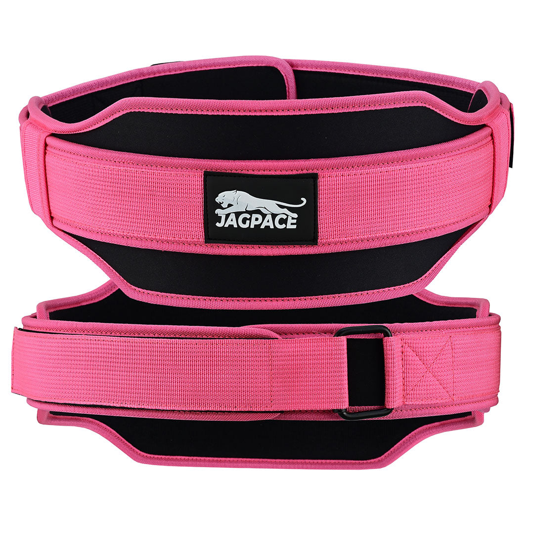 Double Strength Neoprene Weightlifting Belt Back Support for Squats & Deadlifts