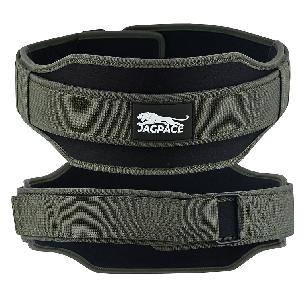 Double Strength Neoprene Weightlifting Belt Back Support for Squats & Deadlifts