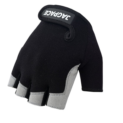 Half Finger Fitness Gloves Foam-Padded Non Slip Gym & Training Gloves