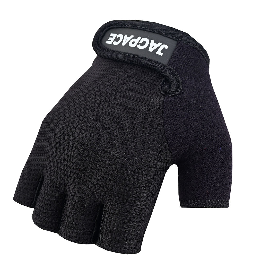Half Finger Workout Gloves Foam Padded Non Slip Gym & Cycling Gloves