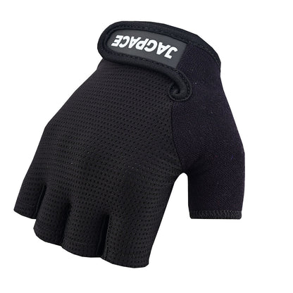Half Finger Workout Gloves Foam Padded Non Slip Gym & Cycling Gloves