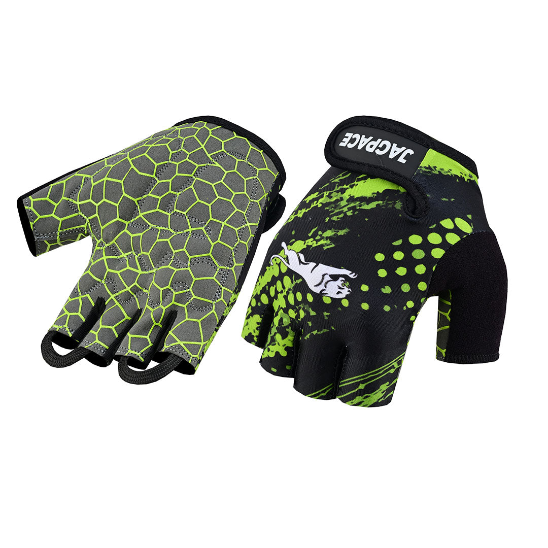 Workout Gloves Foam Padded Non Slip Half Finger Gym & Cycling Gloves