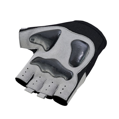 Half Finger Cycling & Gym Gloves Foam Padded Non Slip Breathable Gloves