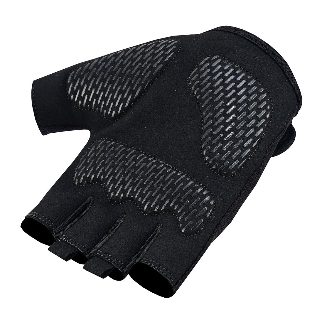 Half Finger Workout Gloves Foam Padded Non Slip Gym & Cycling Gloves