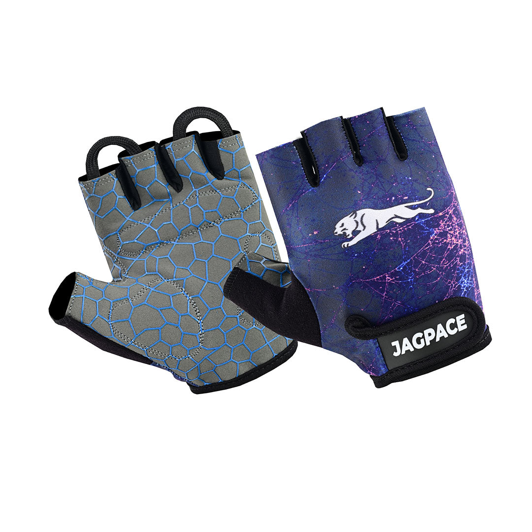 Half Finger Workout Gloves Foam-Padded Non Slip Gym & Cycling Gloves