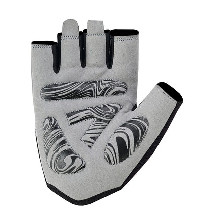 Half Finger Fitness Gloves Foam-Padded Non Slip Gym & Training Gloves