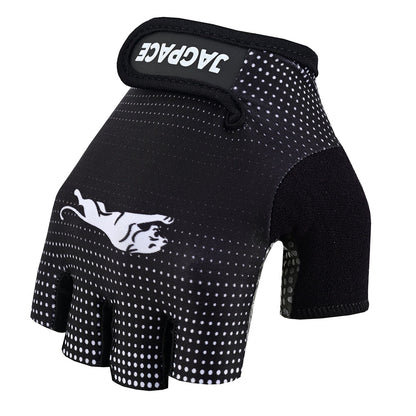 Half Finger Gym Gloves Foam Padded Anti Slip Grip for Weightlifting Fitness & Cycling