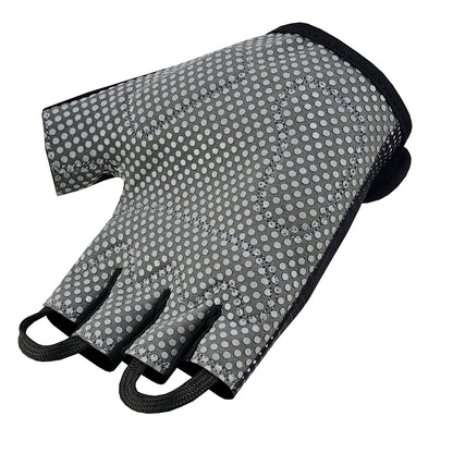 Half Finger Gym Gloves Foam Padded Anti Slip Grip for Weightlifting Fitness & Cycling