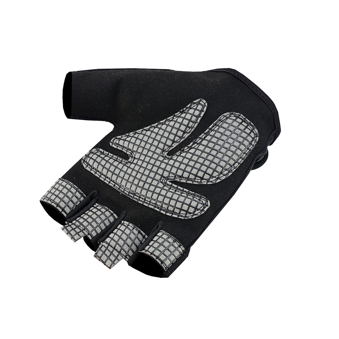 Half Finger Gym Gloves Foam Padded Non Slip Gloves for Training & Weightlifting