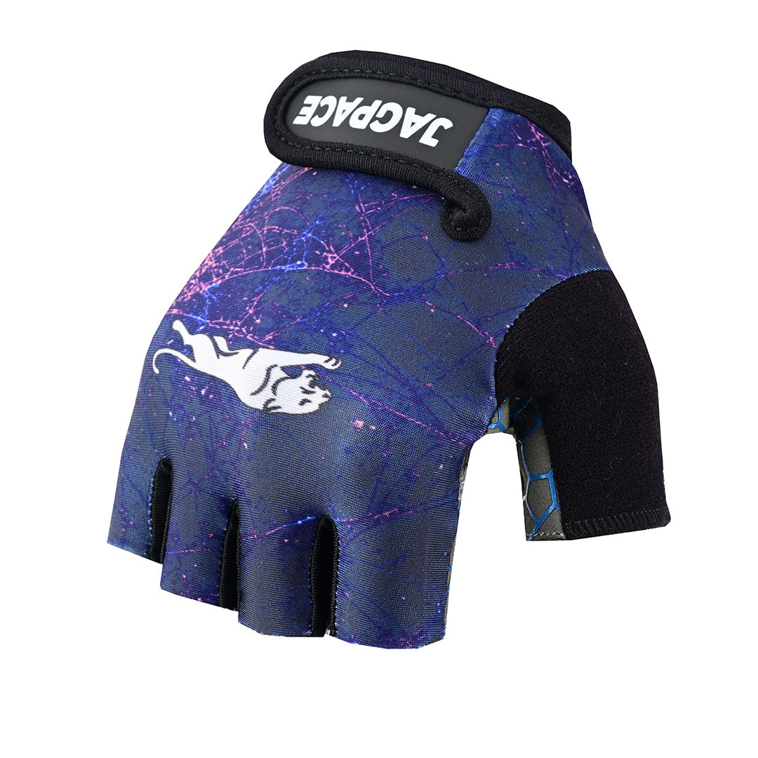 Half Finger Workout Gloves Foam-Padded Non Slip Gym & Cycling Gloves
