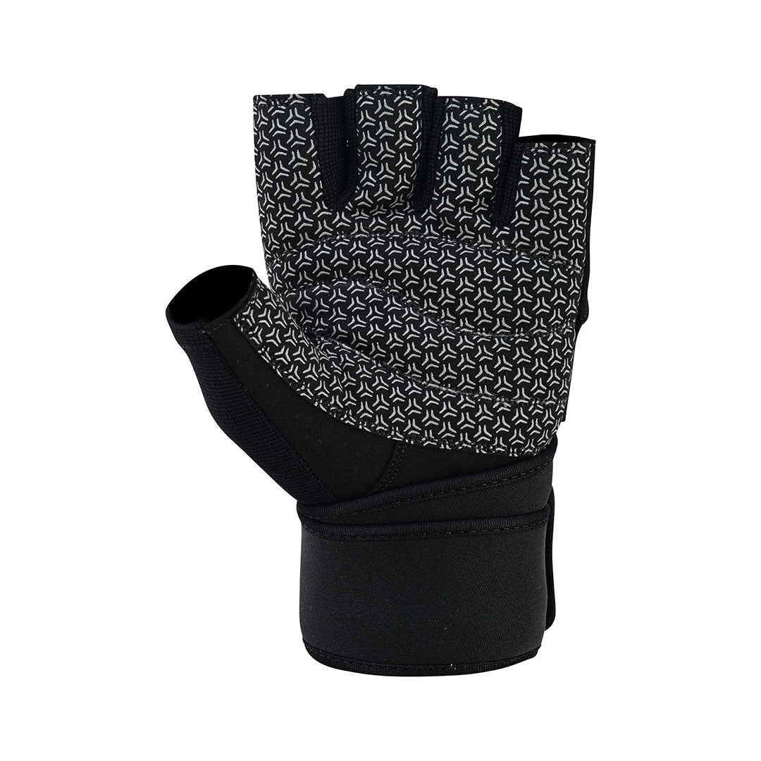 Premium Fitness Gloves Padded Grip Anti-Slip Palm Adjustable Wrist Support