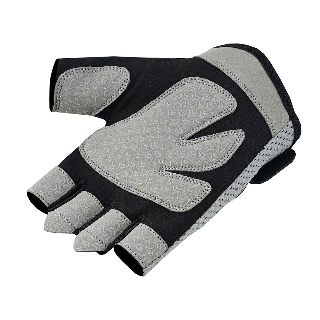 Half Finger Gym Gloves Foam Padded Non Slip Gloves for Training & Weightlifting