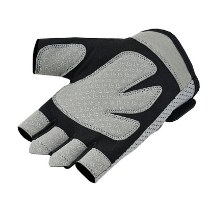 Half Finger Gym Gloves Foam Padded Non Slip Gloves for Training & Weightlifting