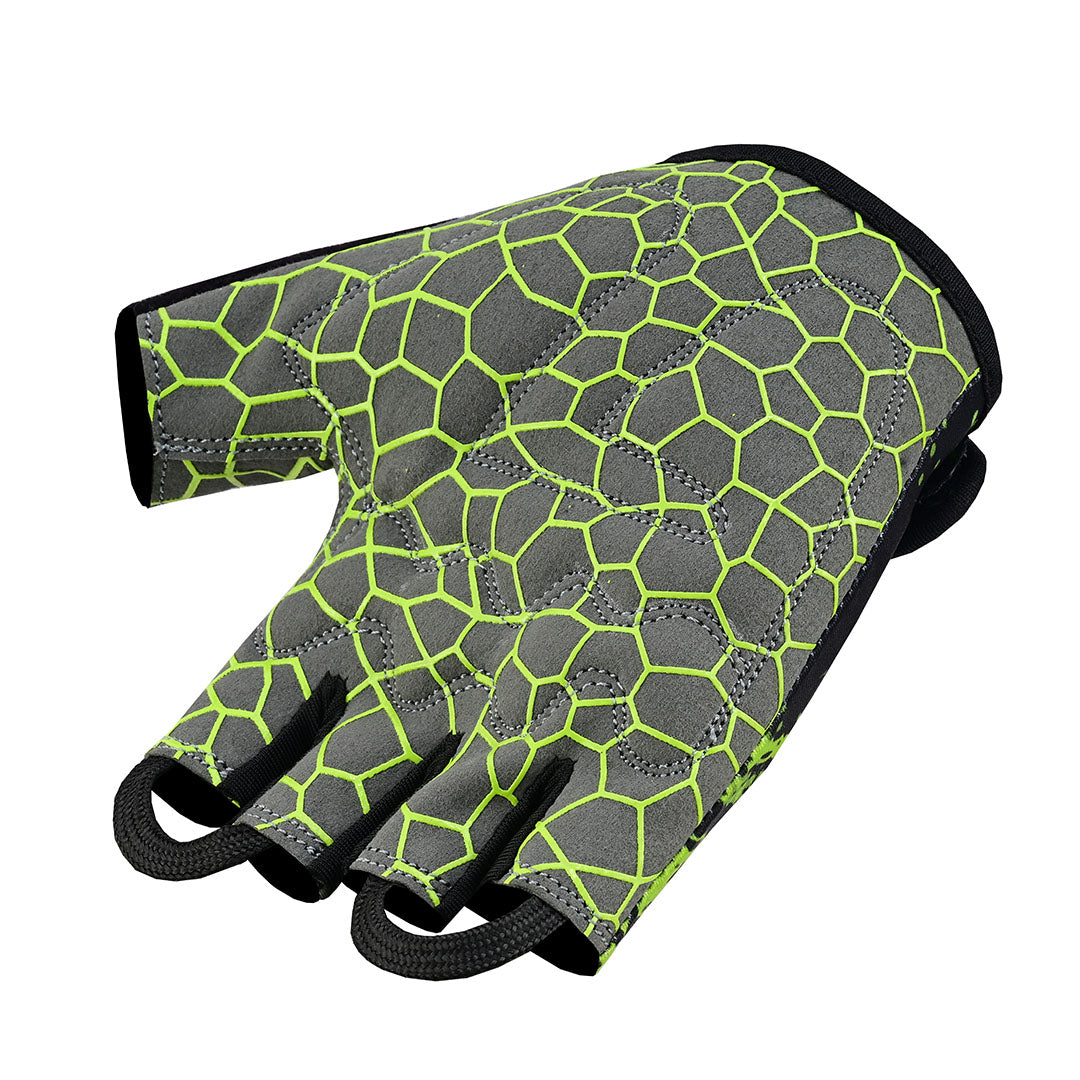 Workout Gloves Foam Padded Non Slip Half Finger Gym & Cycling Gloves