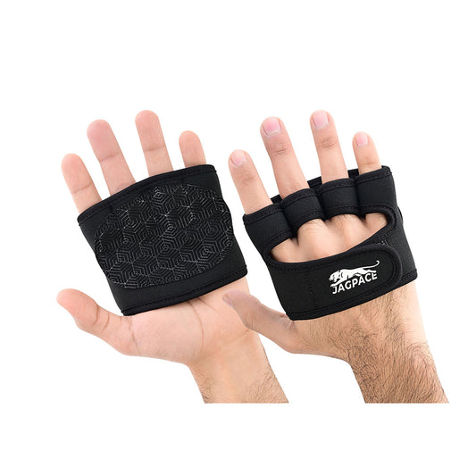 Fitness Grip Pads Anti Slip Gloves for Weightlifting & Gym Training